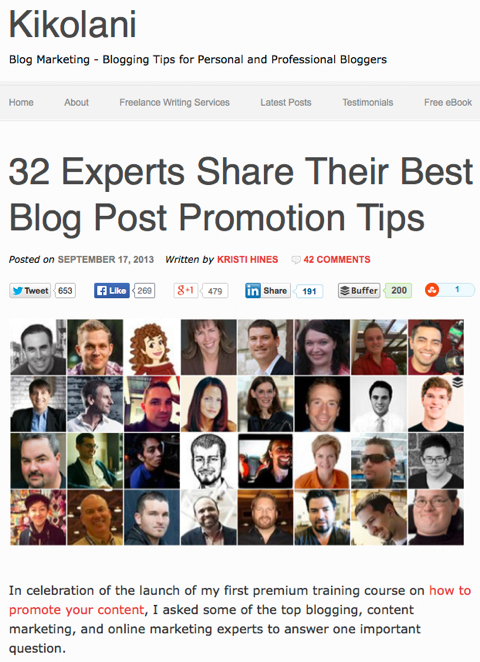 Oma parimat blogipostitust jagavad 32 eksperti