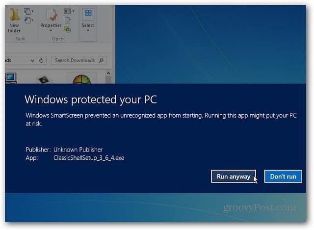 Kuidas Windows 8 SmartScreen keelata
