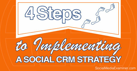 sammud sotsiaalse CRM-i rakendamiseks