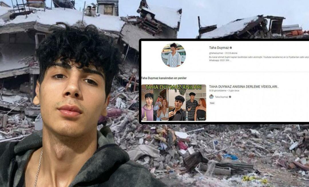 Maavärinas elu kaotanud Taha Duymazi konto jagamised said reaktsiooni!