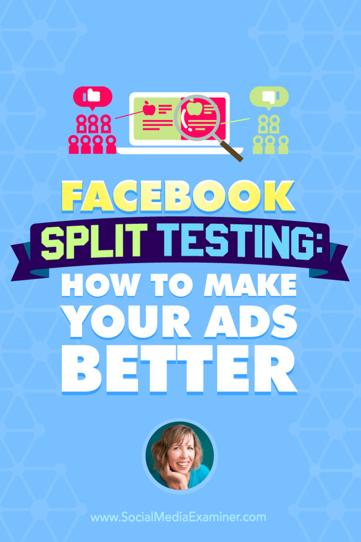 Facebooki jagatud testimine: kuidas oma reklaame paremaks muuta: sotsiaalmeedia eksamineerija