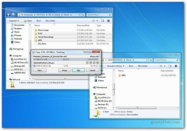 Windows 8: uue failikopeerimise funktsiooni kasutamine