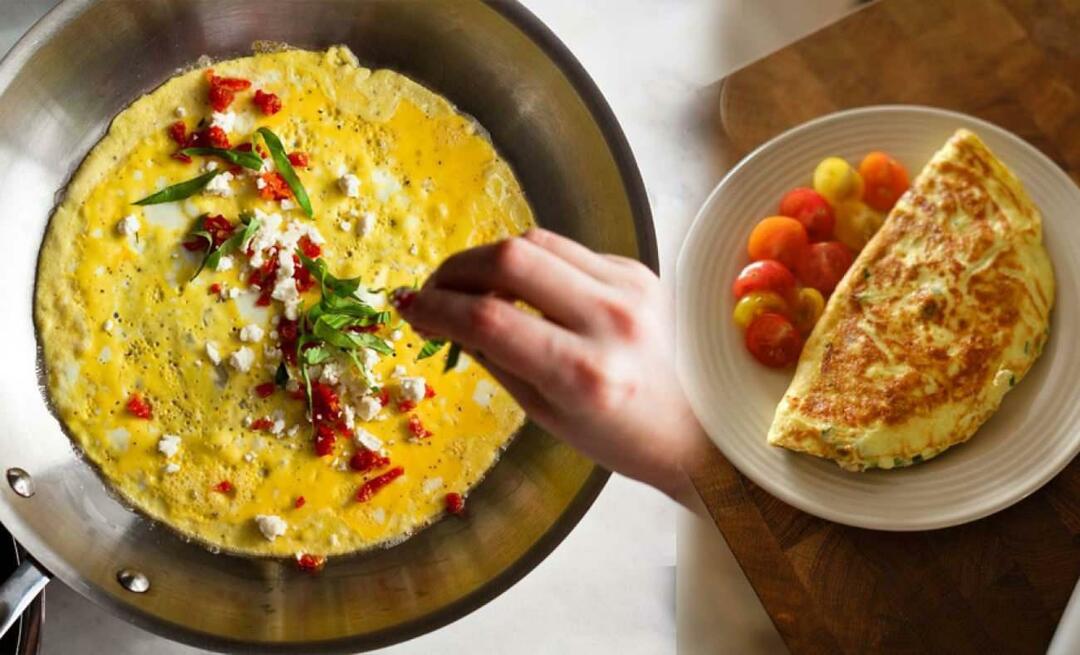 Retsept paisunud omleti jaoks, mis on kohev nagu pilv! Kuidas valmistada munaputru munadest?