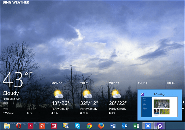 Windows 8.1 värskendus 1: moodsate rakenduste uued tegumiriba funktsioonid