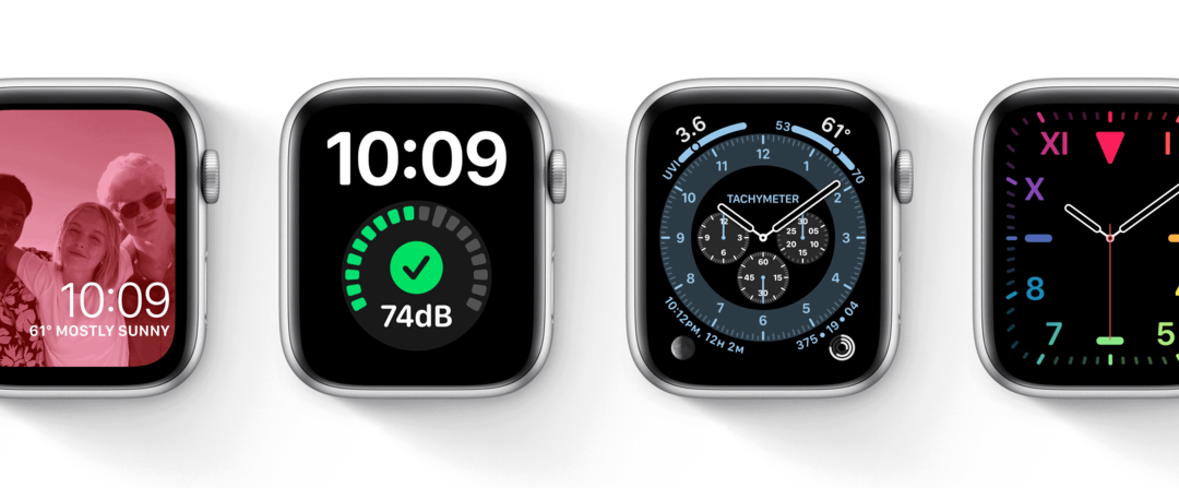 Apple Watchi näod on watchOS 7-s