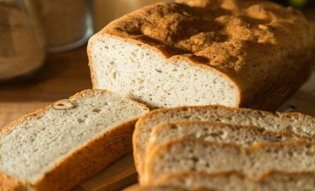 Kuidas teha gluteenivaba leiba? Gluteenivaba dieetleiva retsept! Millist jahu kasutatakse gluteenivaba leiva valmistamiseks?