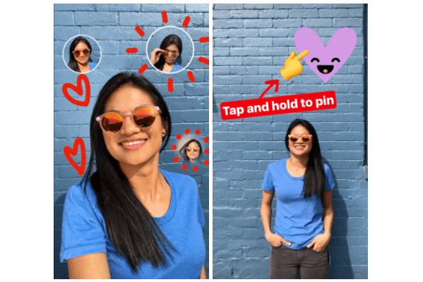 Instagram tõi välja uue funktsiooni, mida ta nimetab kinnitamiseks, mis võimaldab kasutajatel teisendada mis tahes foto või teksti oma Instagram Storiesi videote või piltide kleebiseks, isegi selfiks.