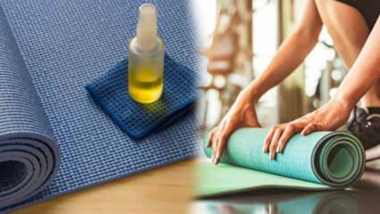 Kuidas puhastada kõige lihtsam pilatese matt? Kõige praktilisem viis Pilatese matti puhastamiseks