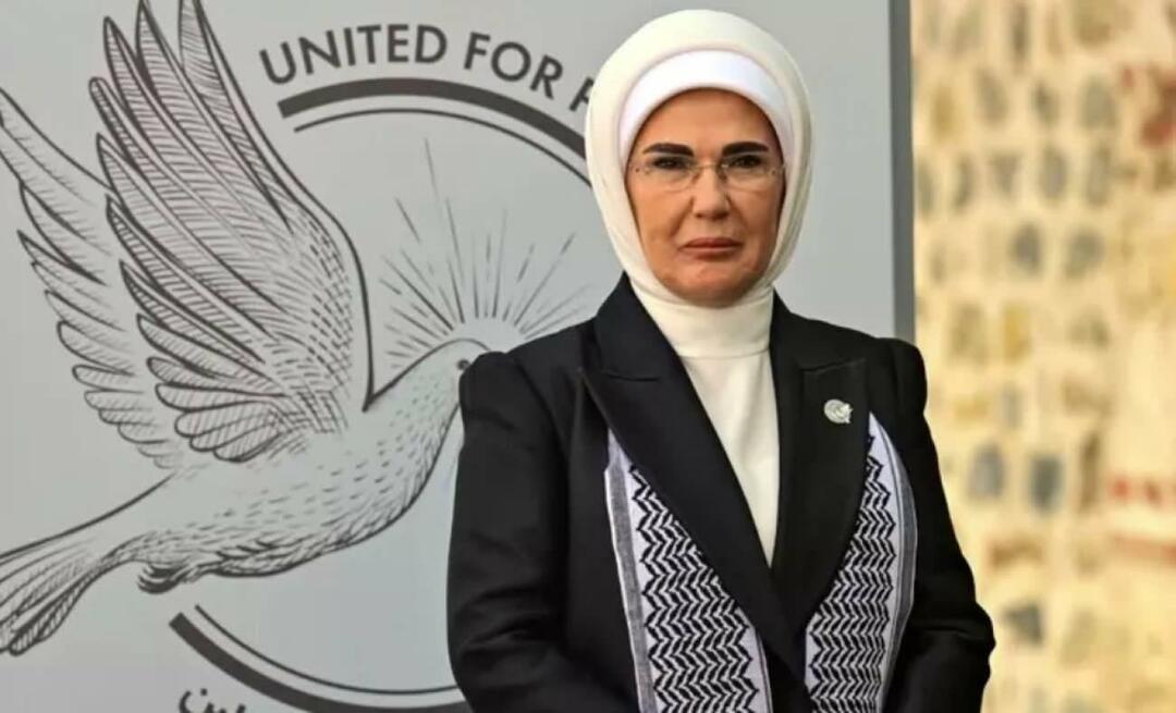 Emine Erdoğan jagas seda! Ühisüleskutse Üks süda Palestiina tippkohtumiselt