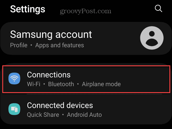 unustage Androidis Wi-Fi-ühendus