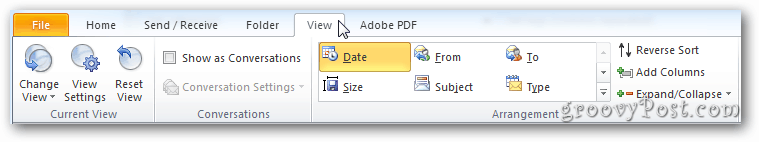Outlook 2010: Kuidas kuvada üksuste arvu IMAP-kaustades