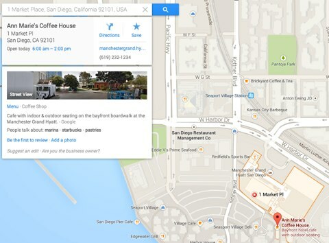 google maps ettevõtte teave